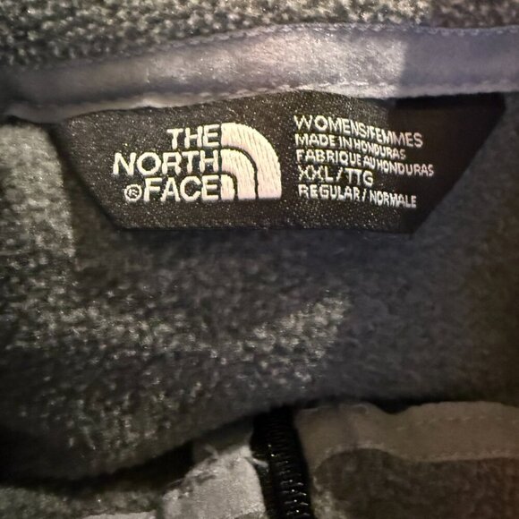 The North Face 1/4-Zip Fleece Women’s XXL Charcoal Gray EUC - Picture 4 of 9
